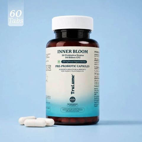 Inner Bloom Pre-Probiotic Capsules | Gut Health & Immunity Support