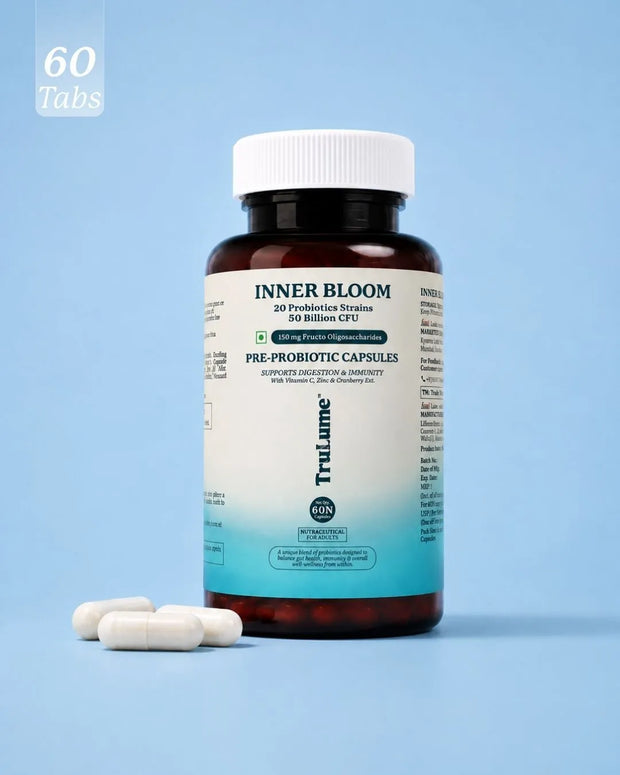 Inner Bloom Pre-Probiotic Capsules | Gut Health & Immunity Support