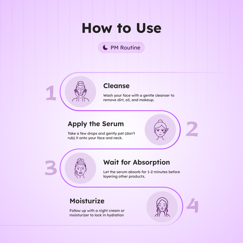 Lumi Night Face Serum | Brightening | Fades Dark Spots