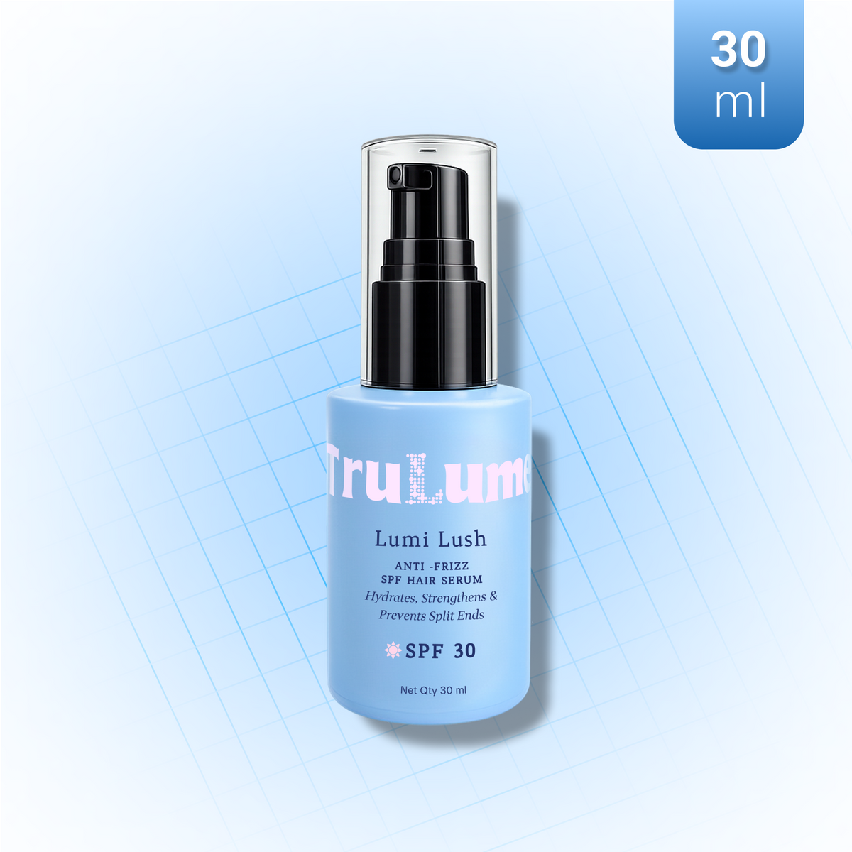 Lumi Lush SPF Hair Serum | UV Protection & Frizz Control