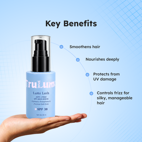 Lumi Lush SPF Hair Serum | UV Protection & Frizz Control