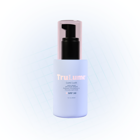 TruLume Lumi Lush Anti-Frizz SPF Hair Serum| UV Protection | Mini