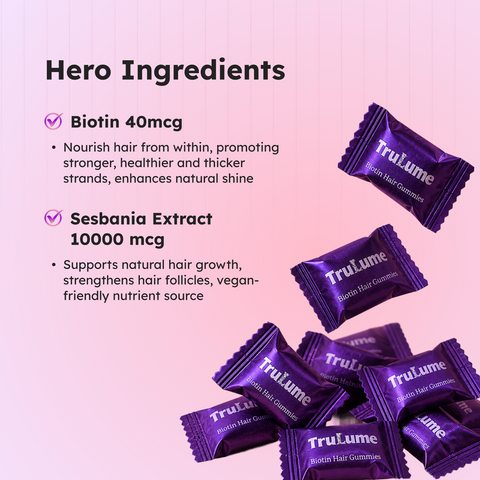True Tiara Hair Growth Gummies | Promotes Hair Growth & Support