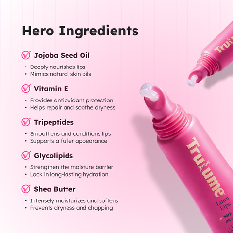 Lumi Lips SPF 50 PA ++++ Lip Balm | UV protection & Hydrates Chapped Lips