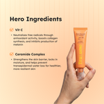 Sun kissed SPF 50++++ Hybrid Gel Sunscreen | UVA UVB Protection
